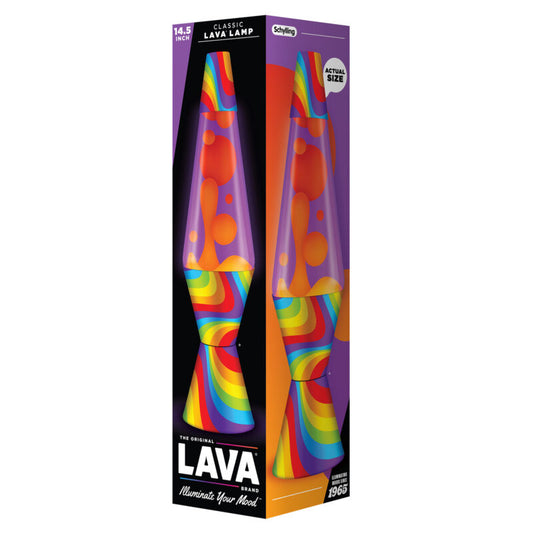 14.5″ Lava Lamp Flowing Color Bands - US 4304