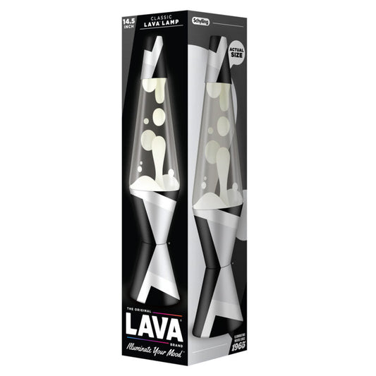 14.5″ Lava Lamp Polygonal White Tone - US 2824