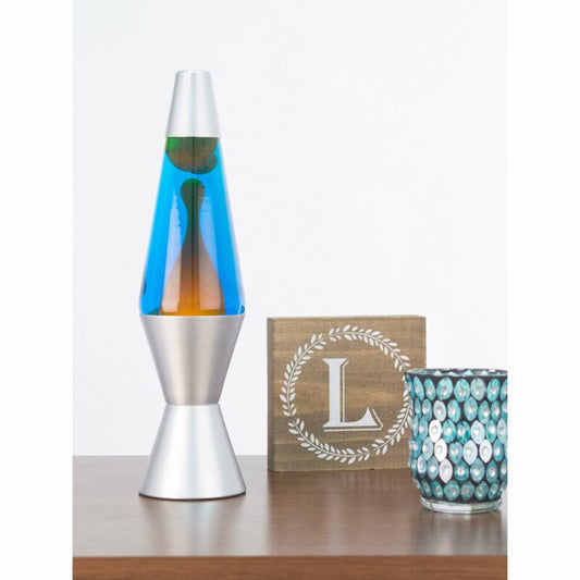 14.5” LAVA Lamp – Orange/Blue/Silver - US 1537