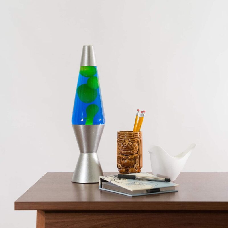 14.5” LAVA Lamp – Yellow/Blue/Silver - US 2571