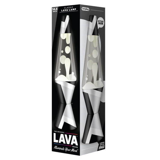 14.5″ Lava Lamp Polygonal White Tone - US 8862