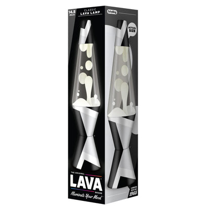 14.5″ Lava Lamp Polygonal White Tone - US 2824