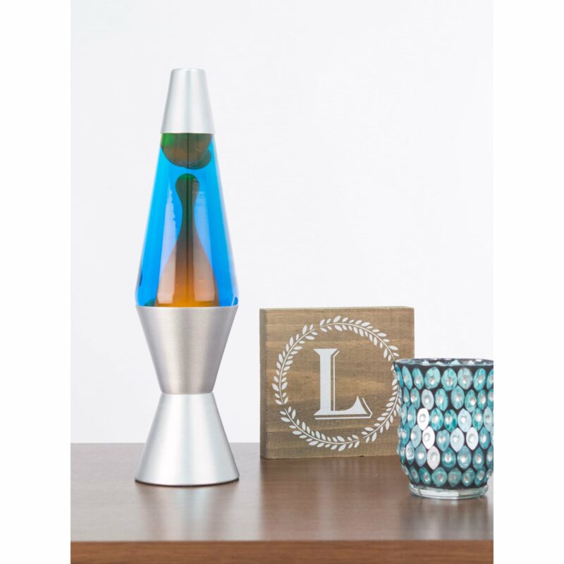 14.5” LAVA Lamp – Orange/Blue/Silver - US 1537
