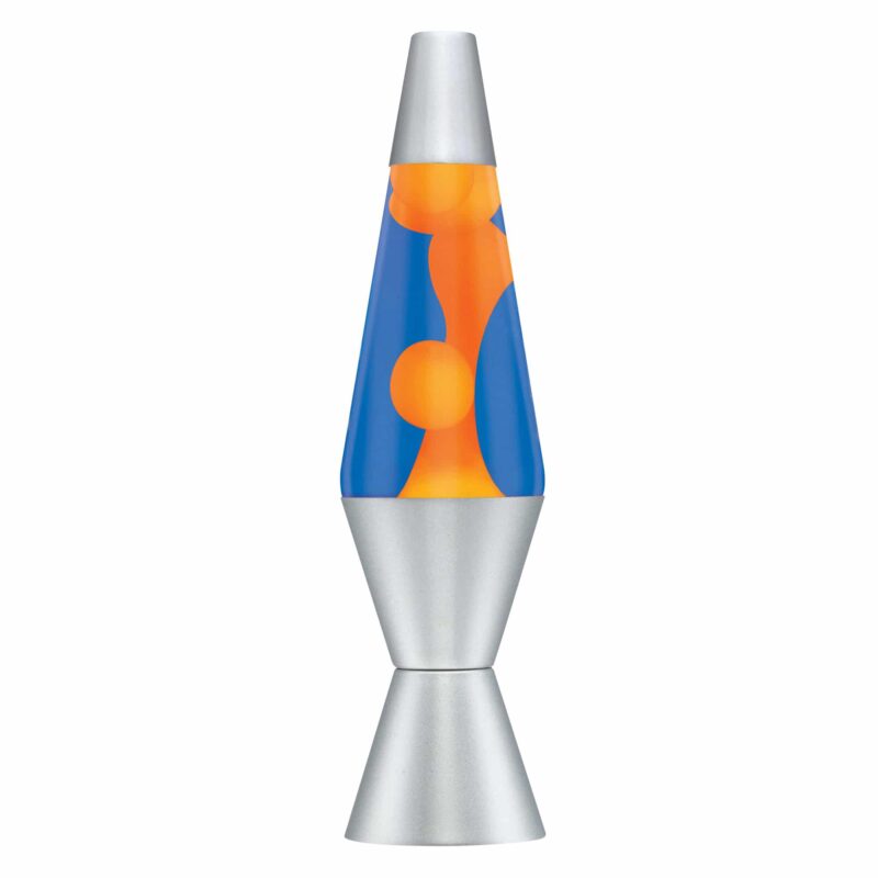14.5” LAVA Lamp – Orange/Blue/Silver - US 1537