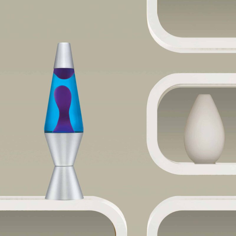14.5″ LAVA Lamp – Purple/Blue/Silver - US 1446