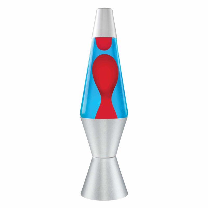 14.5″ LAVA Lamp – Red/Blue/Silver - US 7667