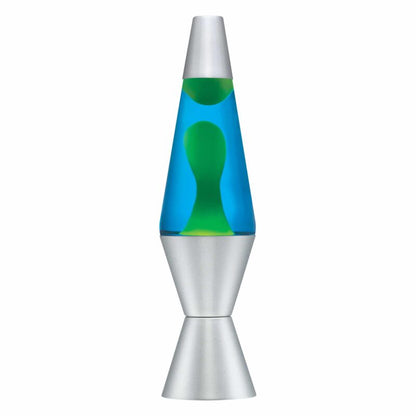 14.5” LAVA Lamp – Yellow/Blue/Silver - US 2571