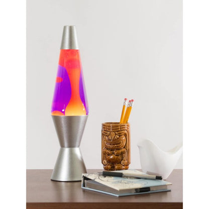 14.5” LAVA Lamp – Yellow/Purple/Silver - US 5400