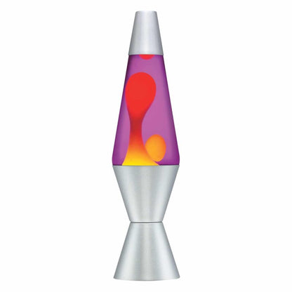 14.5” LAVA Lamp – Yellow/Purple/Silver - US 5400