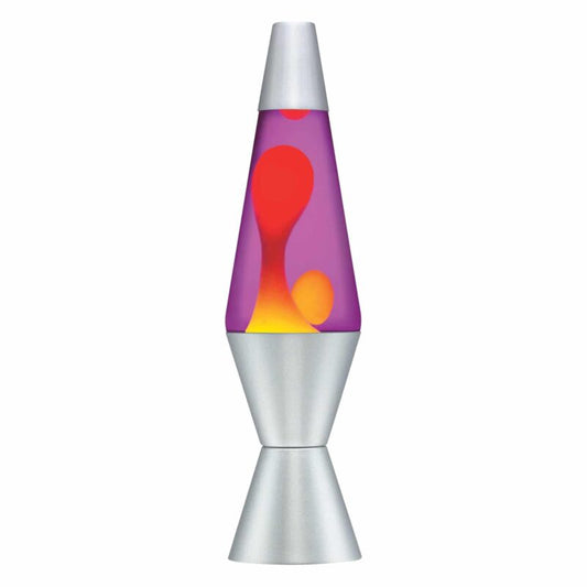 14.5” LAVA Lamp – Yellow/Purple/Silver - US 5400