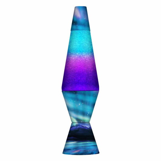 14.5″ LAVA Lamp Colormax Northern Lights – Glitter - US 2078
