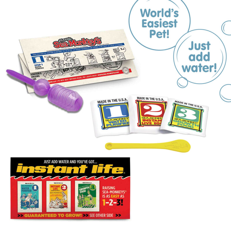 Sea-Monkeys Retro Instant Life - US 4393