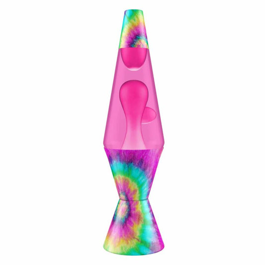 14.5″ LAVA Lamp – Tie Dye Pink Spiral - US 2224
