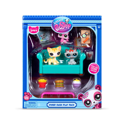 Littlest Pet Shop Diner Dash Play Pack - US 4421