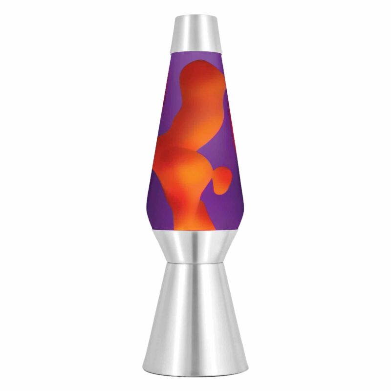 27″ LAVA Lamp Grande – Yellow/Purple/Silver - US 8188