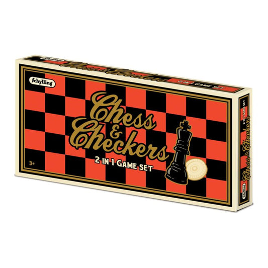 Chess &amp; Checkers Set - US 5380