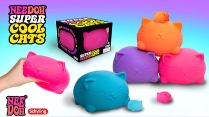 Super NeeDoh Cool Cats - US 3353