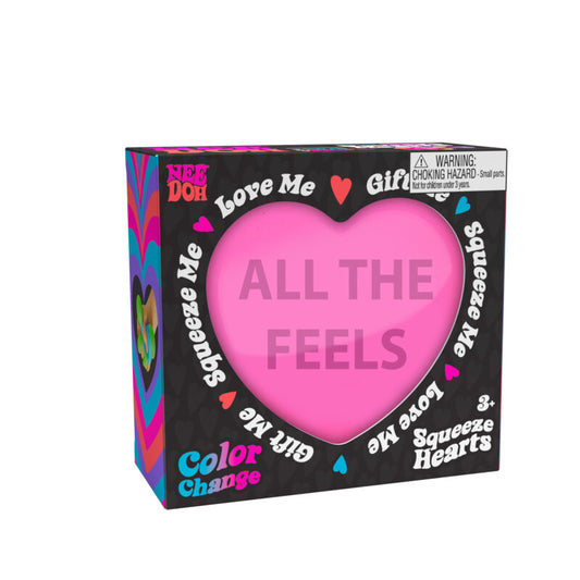 NeeDoh Color Change Squeeze Heart - US 6487