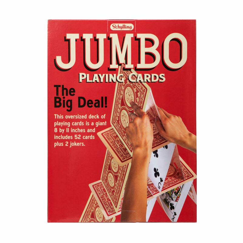 Jumbo Playing Cards - US 1598
