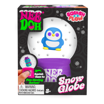 NeeDoh Squish N Flow Snow Globe - US 2598