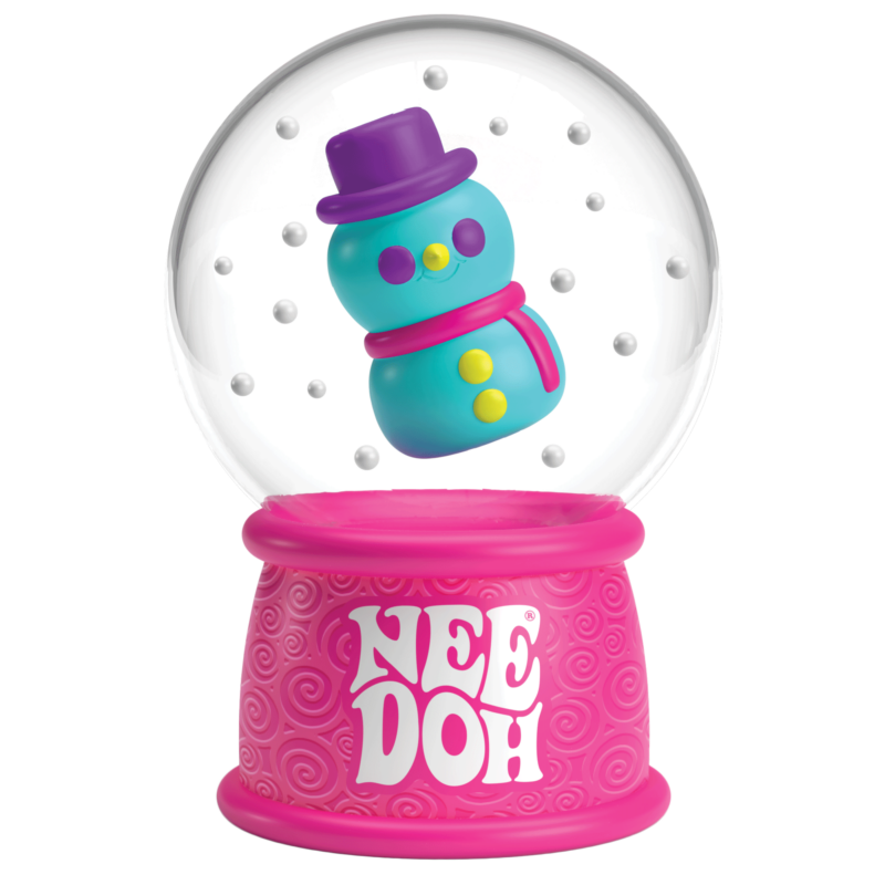 NeeDoh Squish N Flow Snow Globe - US 2598