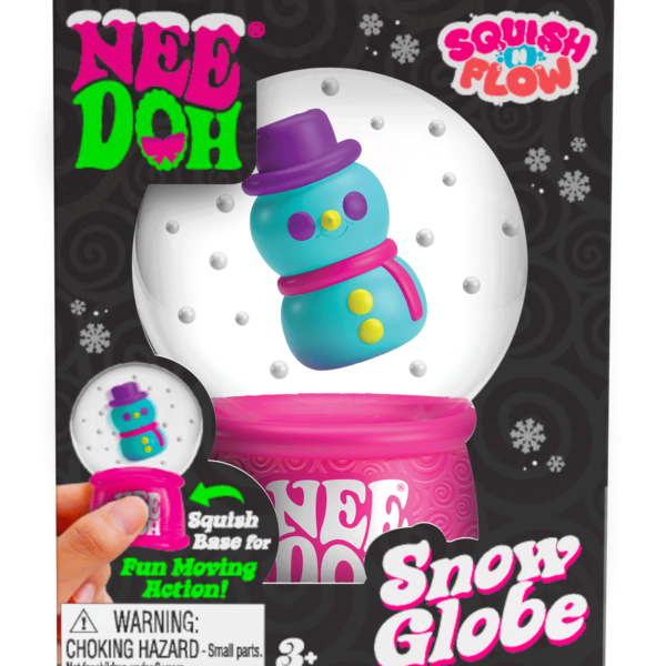 NeeDoh Squish N Flow Snow Globe - US 2598