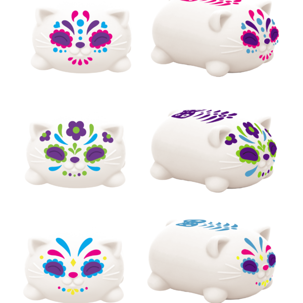 NeeDoh Sugar Skull Cats - US 1286