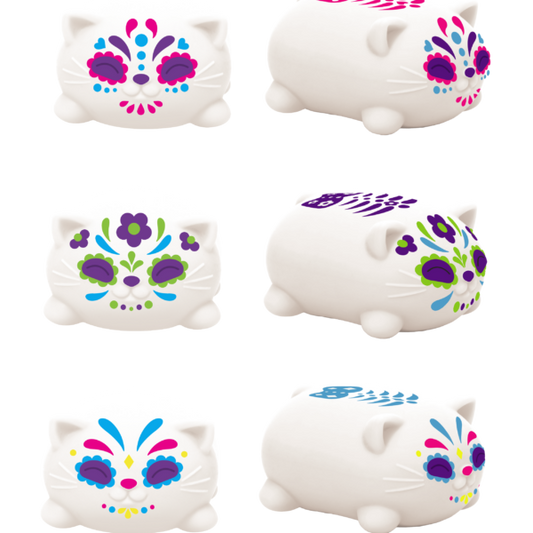 NeeDoh Sugar Skull Cats - US 1286
